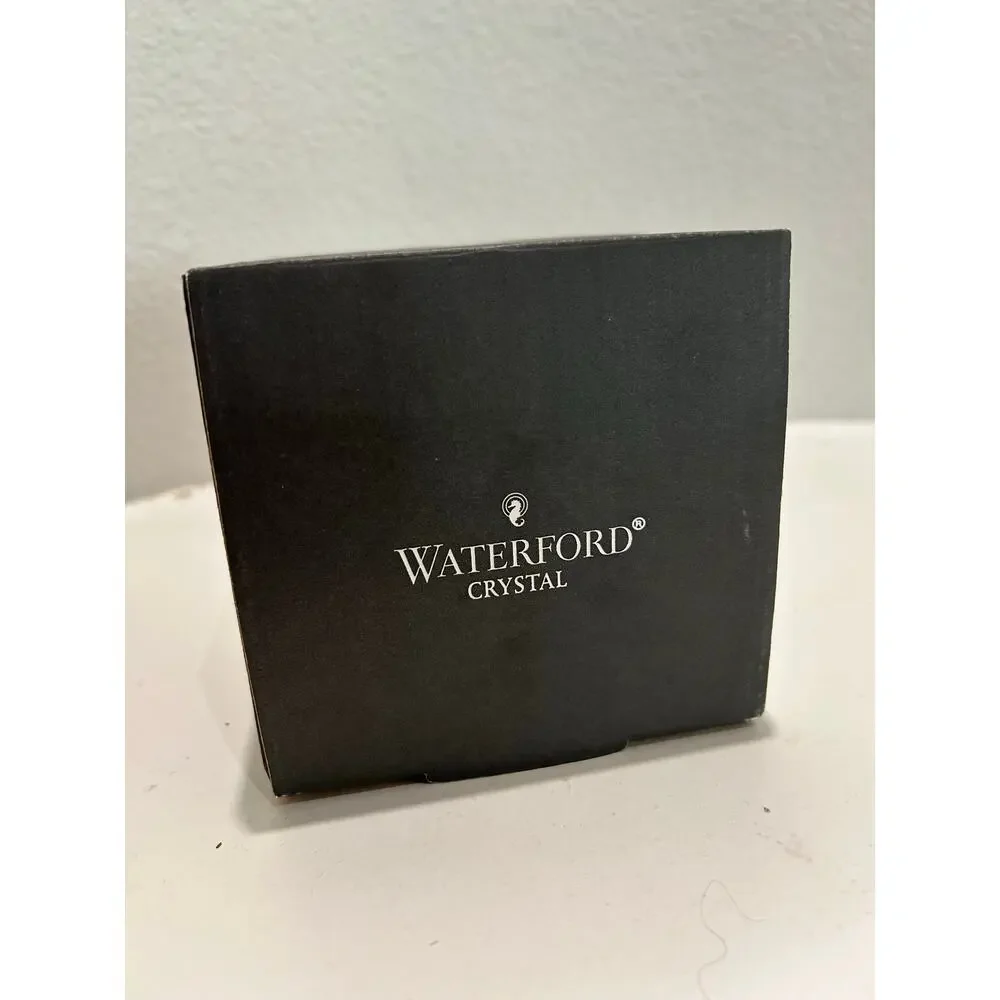 WATERFORD Crystal Ring Holder Jewelry Vanity Clear Lead Crystal NEW/OPEN BOX